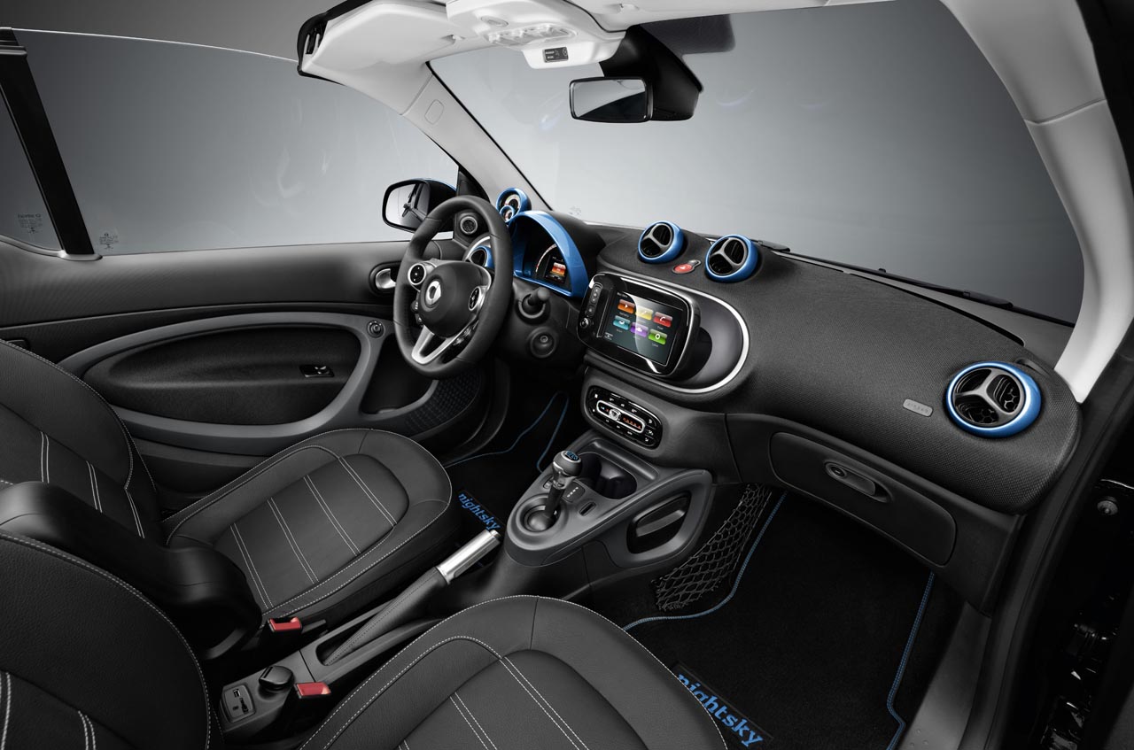 Smart komt met speciale edities van de elektrische fortwo en forfour.