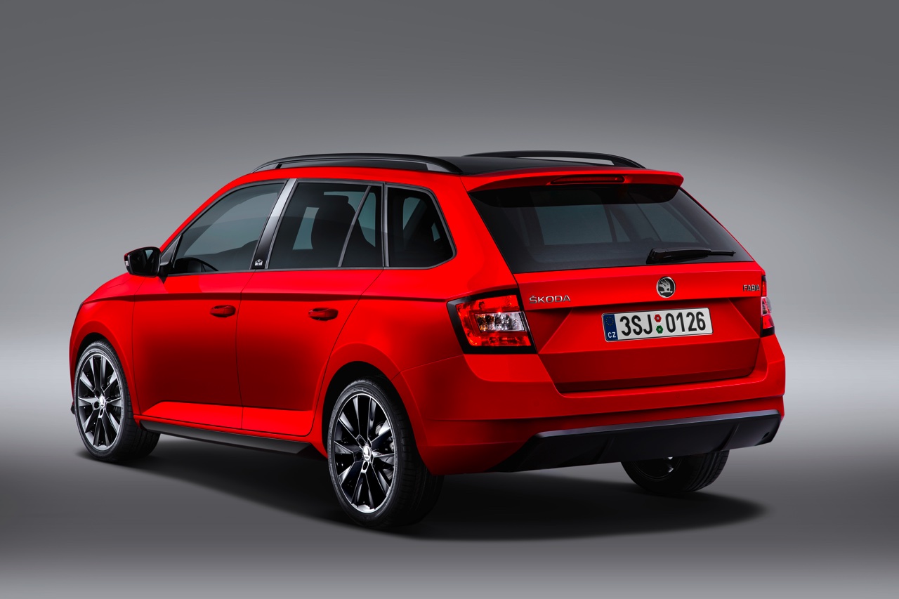 Skoda biedt sportief voordeel met de Fabia Monte Carlo, in Nederland verkrijgbaar met de 1.2 TSI 90 pk of 110 pk. Veel sportieve extra's vanaf 17.490 euro