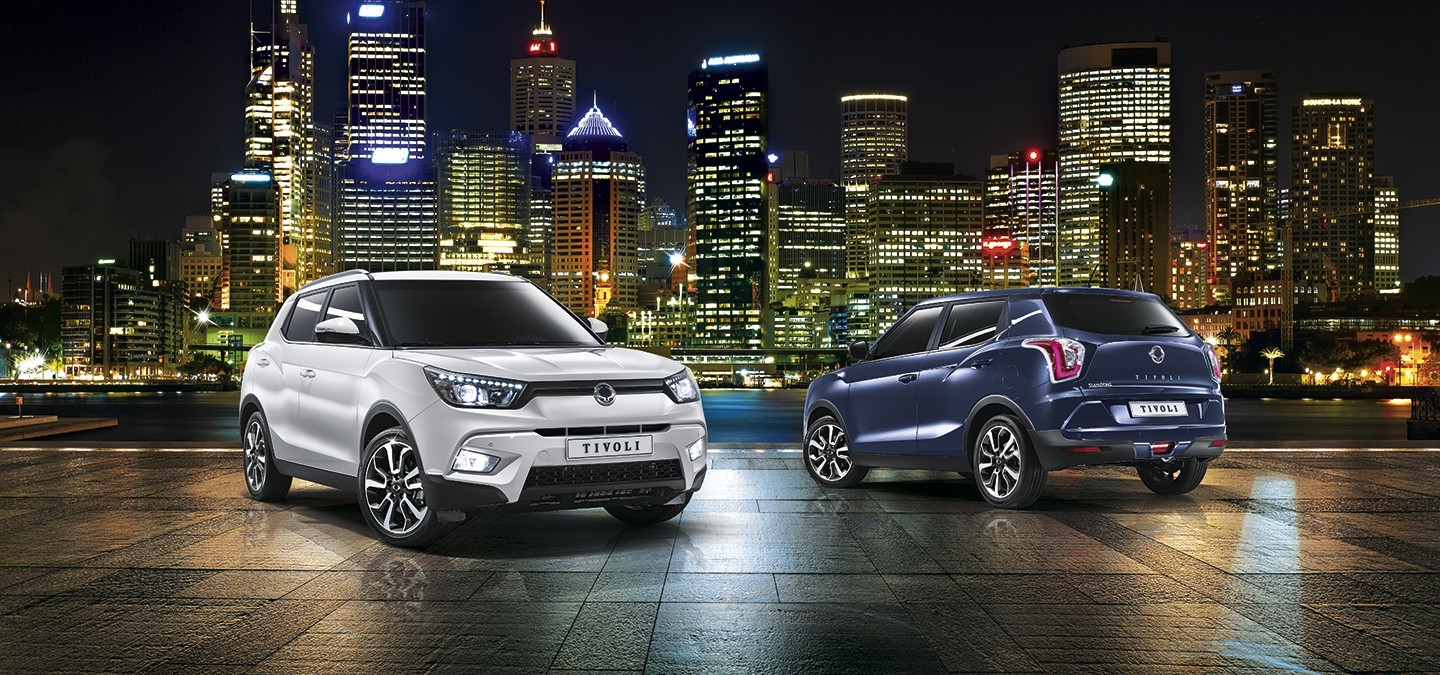 SsangYong maakt prijzen en uitvoeringen Tivoli bekend. De compacte SUV is er vanaf 21.950 euro en wordt geleverd met 5 jaar fabrieksgarantie.