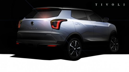 SSangYong compacte crossover heet Tivoli en komt medio 2015 naar Europa.