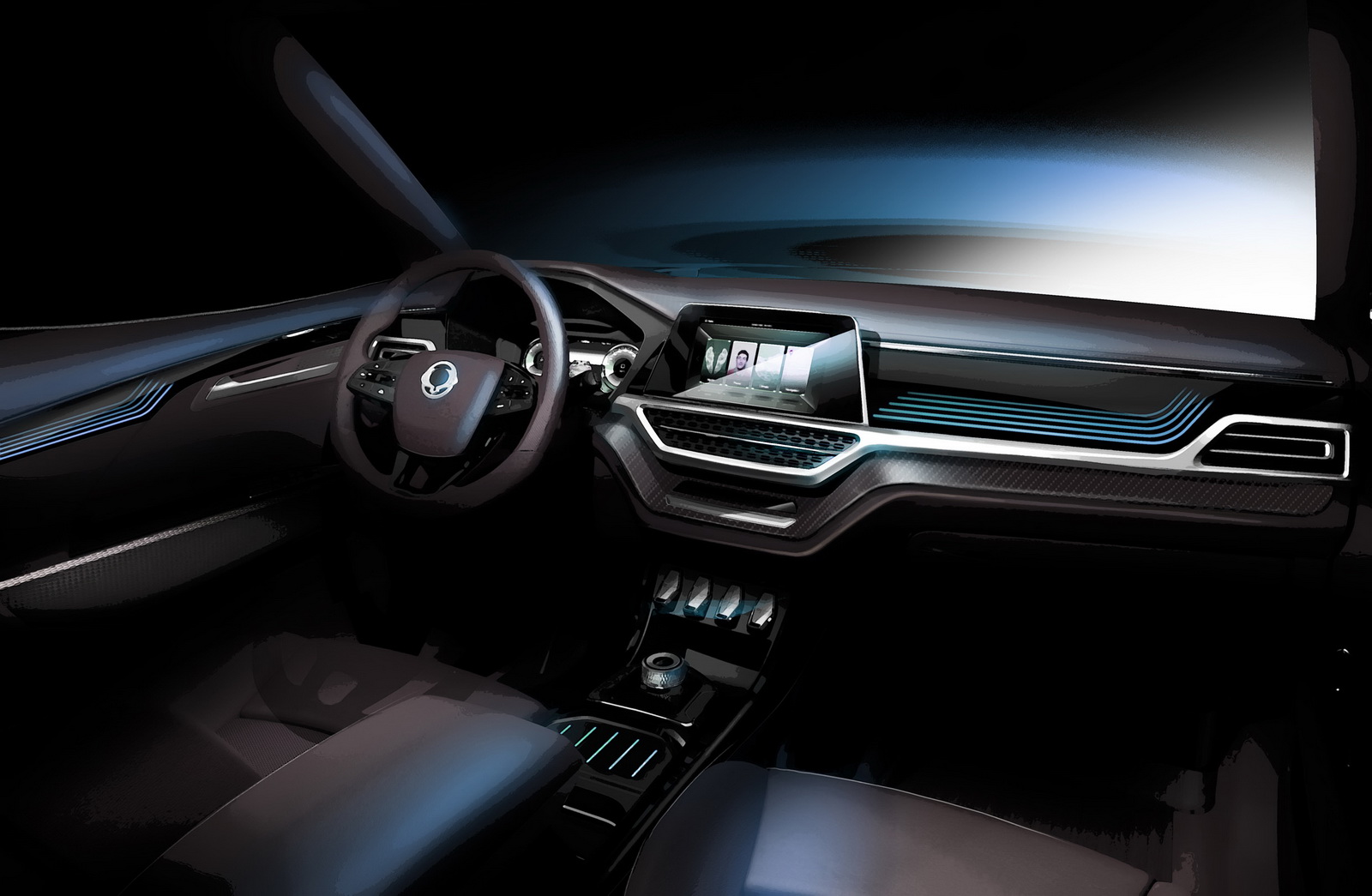 SsangYong heeft wederom een conceptcar voor een zevenzits SUV gepresenteerd. De auto heet XAVL Concept en zal op de Autosalon van Genve uitgebreid worden onthuld.