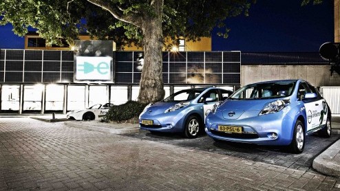 320 nieuwe openbare laadstations voor elektrische auto's in Rotterdam.