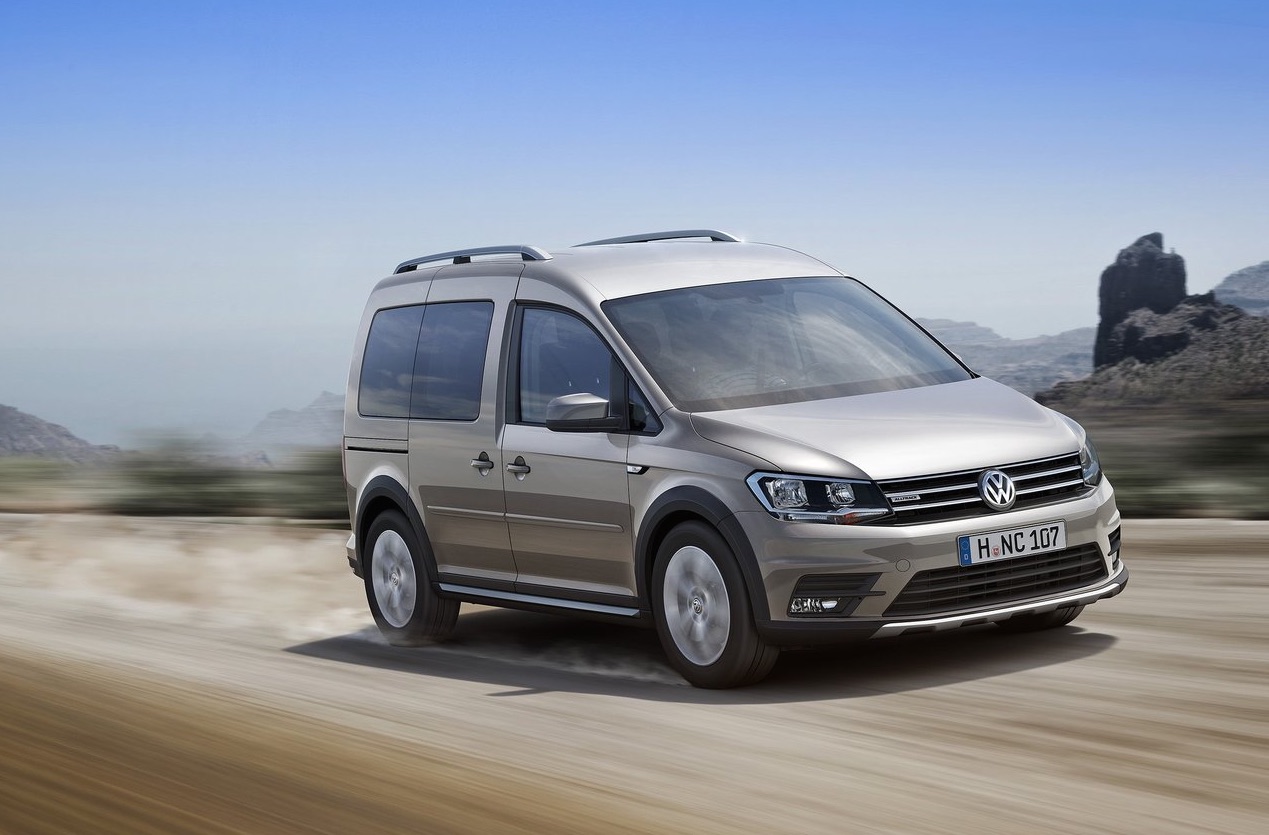 Volkswagen Caddy Alltrack is de stoere versie van de Caddy, leverbaar als bedrijfswagen en personenwagen.