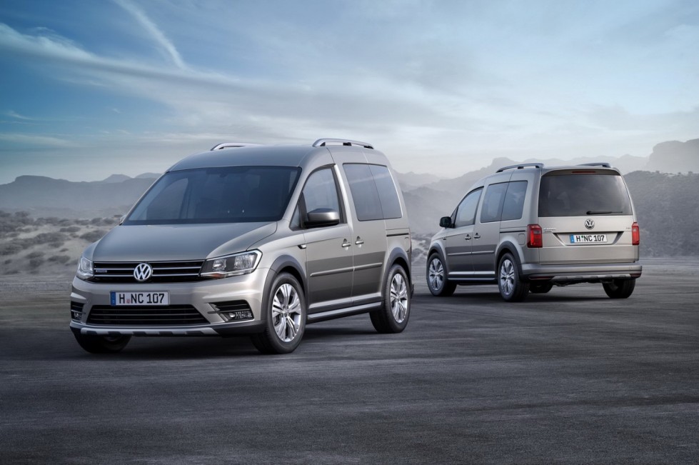 Volkswagen Caddy Alltrack is de stoere versie van de Caddy, leverbaar als bedrijfswagen en personenwagen.