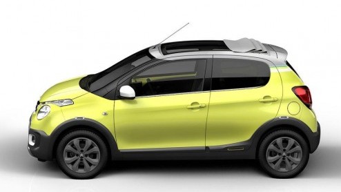 Citron C1 Urban Ride is stoere versie van de reguliere C1. De Fransen nemen de auto mee als concept car naar de Autosalon van Parijs