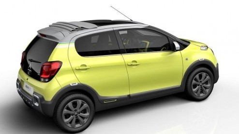 Citron C1 Urban Ride is stoere versie van de reguliere C1. De Fransen nemen de auto mee als concept car naar de Autosalon van Parijs