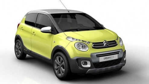 Citron C1 Urban Ride is stoere versie van de reguliere C1. De Fransen nemen de auto mee als concept car naar de Autosalon van Parijs