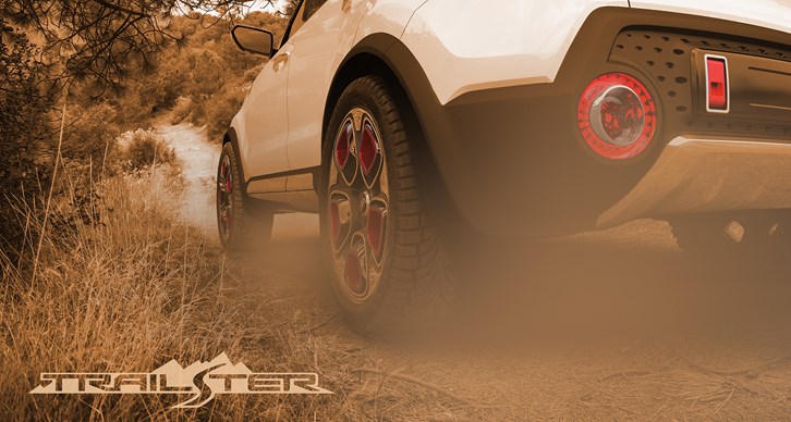 Kia Track'ster concept e-AWD naar Chicago Auto Show 2015.