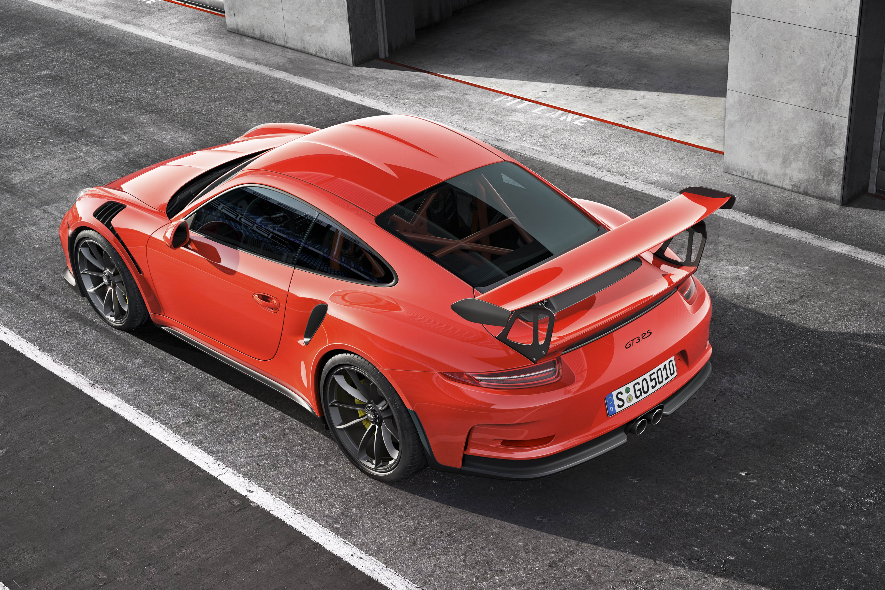 Porsche 911 GT3 RS is de meest pure sportauto voor dagelijks gebruik van Porsche, met 500 pk en veel racy details.