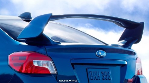 Subaru WRX presentatie op Detroit Auto Show, tijdens North American International Auto Show 2014.