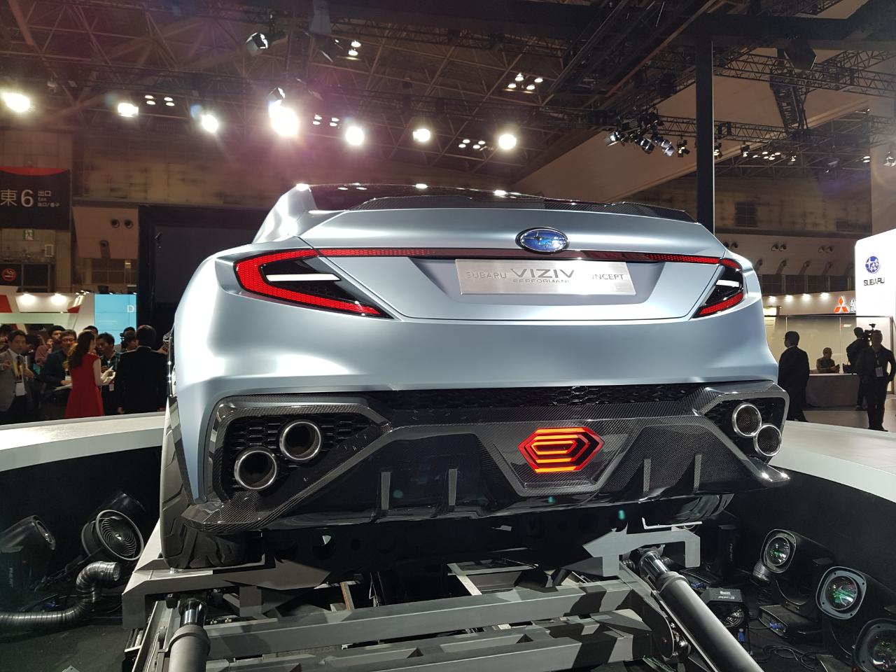 Subaru laat met de Viziv Performance Concept zien hoe de volgende generatie sportieve sedan eruit gaat zien.
