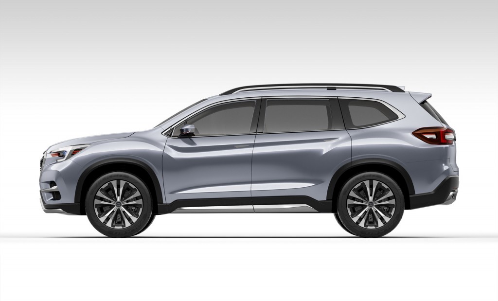 Subaru presenteert een nieuwe conceptversie van de aanstaande zevenzits SUV. Nu staat de auto echter al dichter bij de productieversie en is de definitieve naam bekend: Ascent.