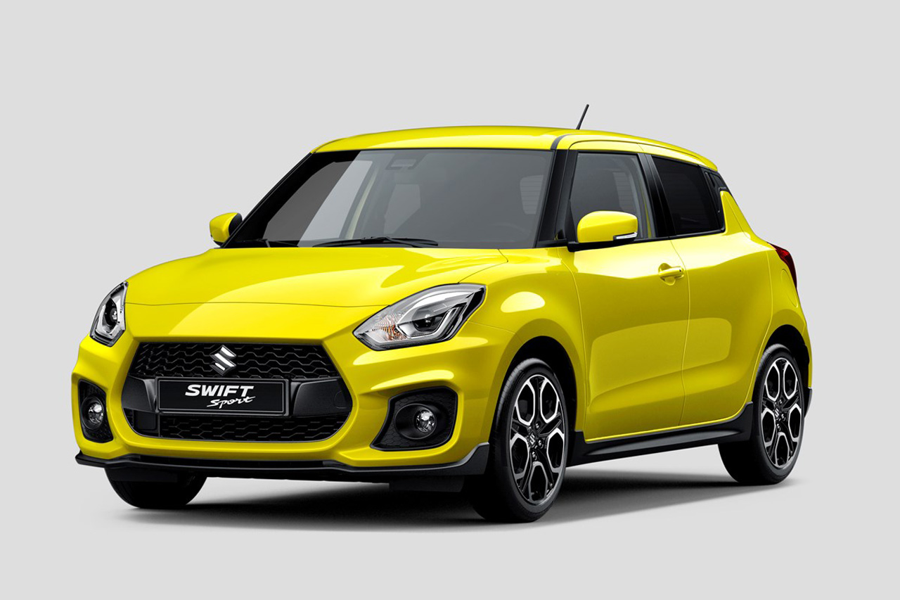 Suzuki onthult op de IAA in september de Sport-versie van de nieuwe Swift met turbomotor.
