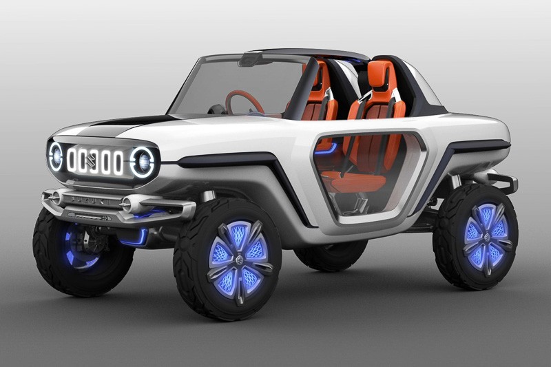Suzuki lanceert op de Tokyo Motor Show de e-Survivor, een concept van een elektrische 4x4.