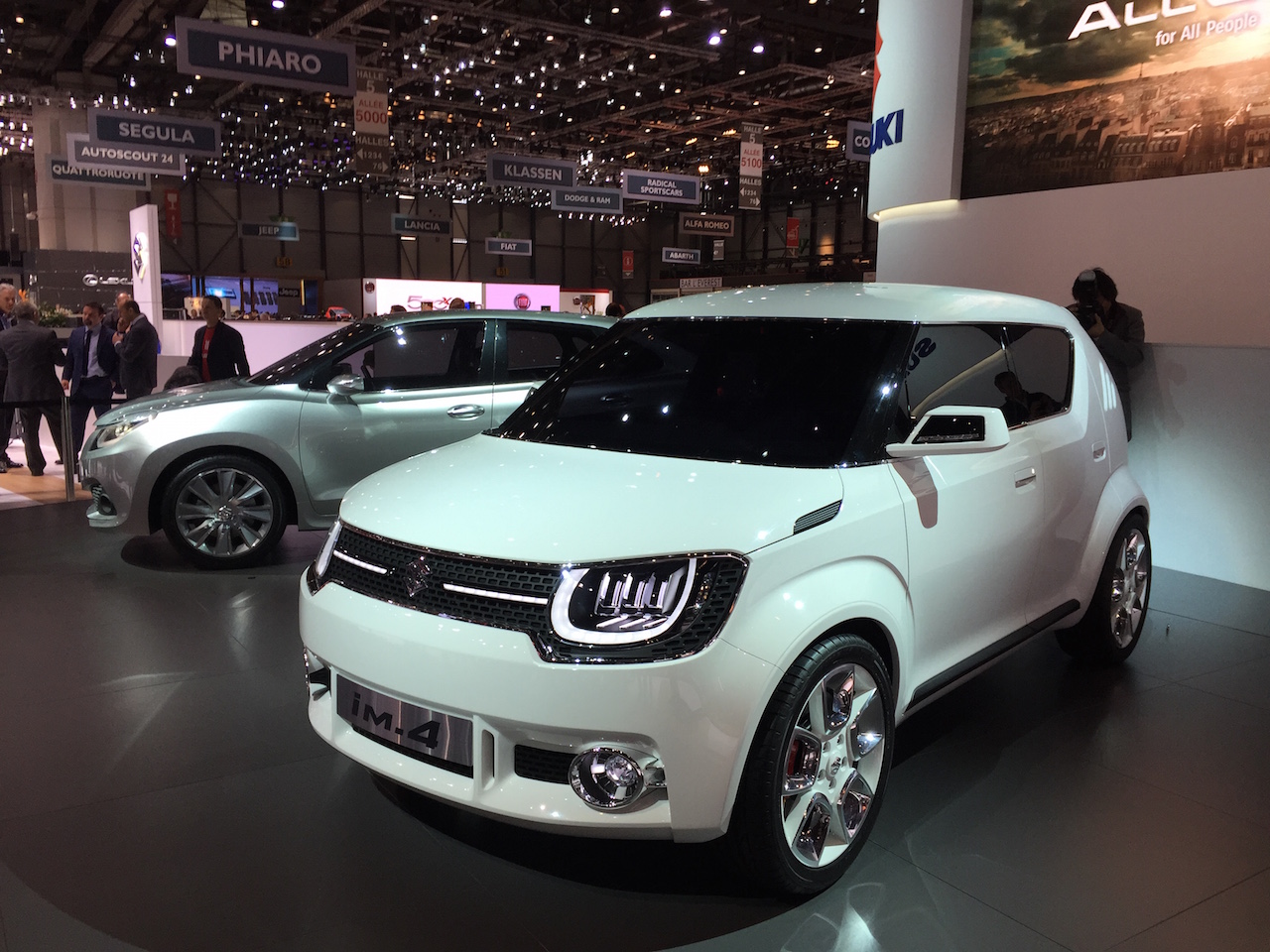 Suzuki iK2 en iM-4 zijn productierijpe studiemodellen die vanaf 2016 in productie gaan.