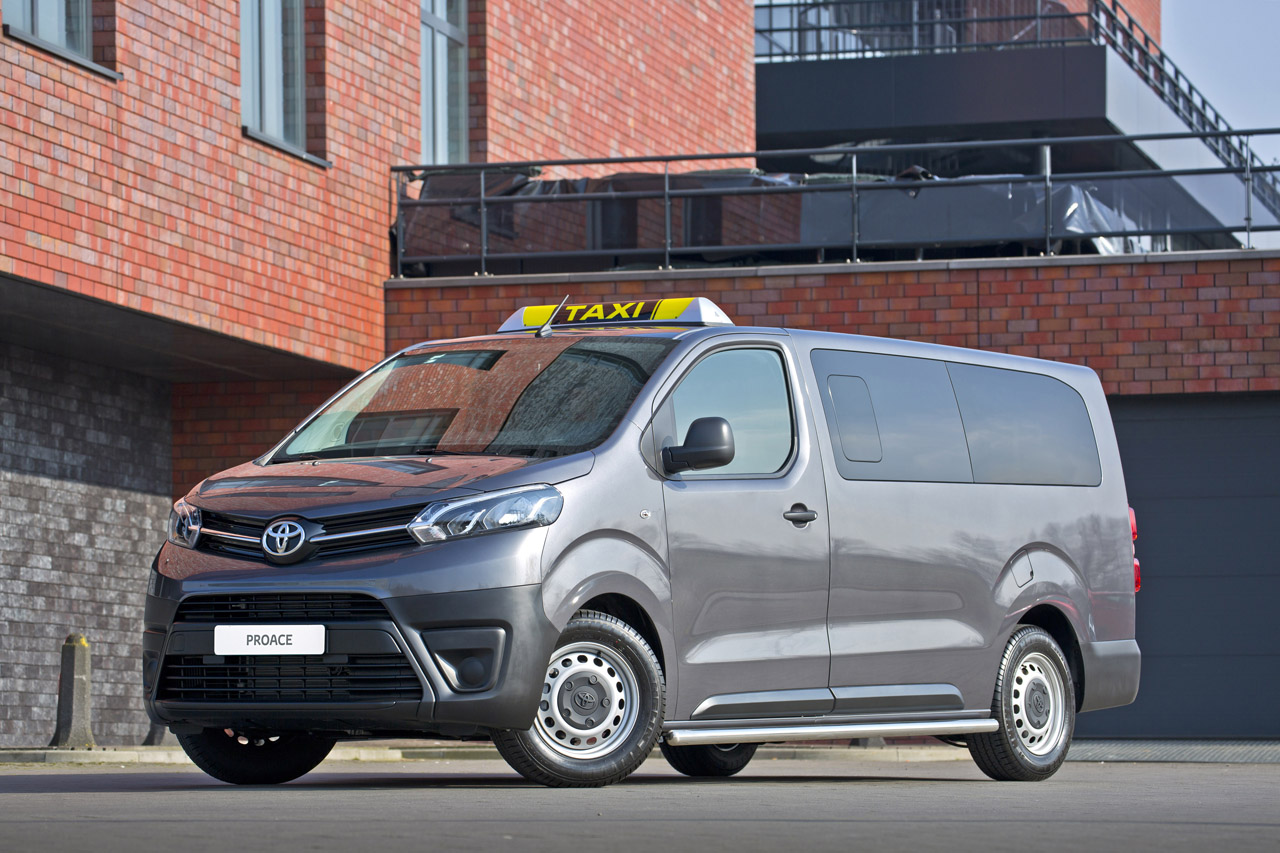 Toyota levert een kant en klare taxiversie van de Proace.