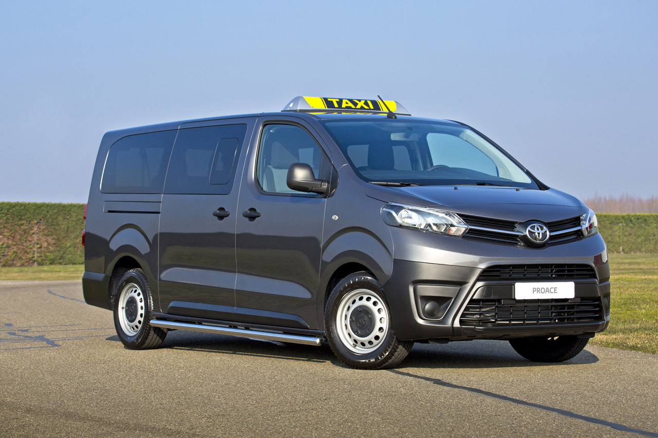 Toyota levert een kant en klare taxiversie van de Proace.