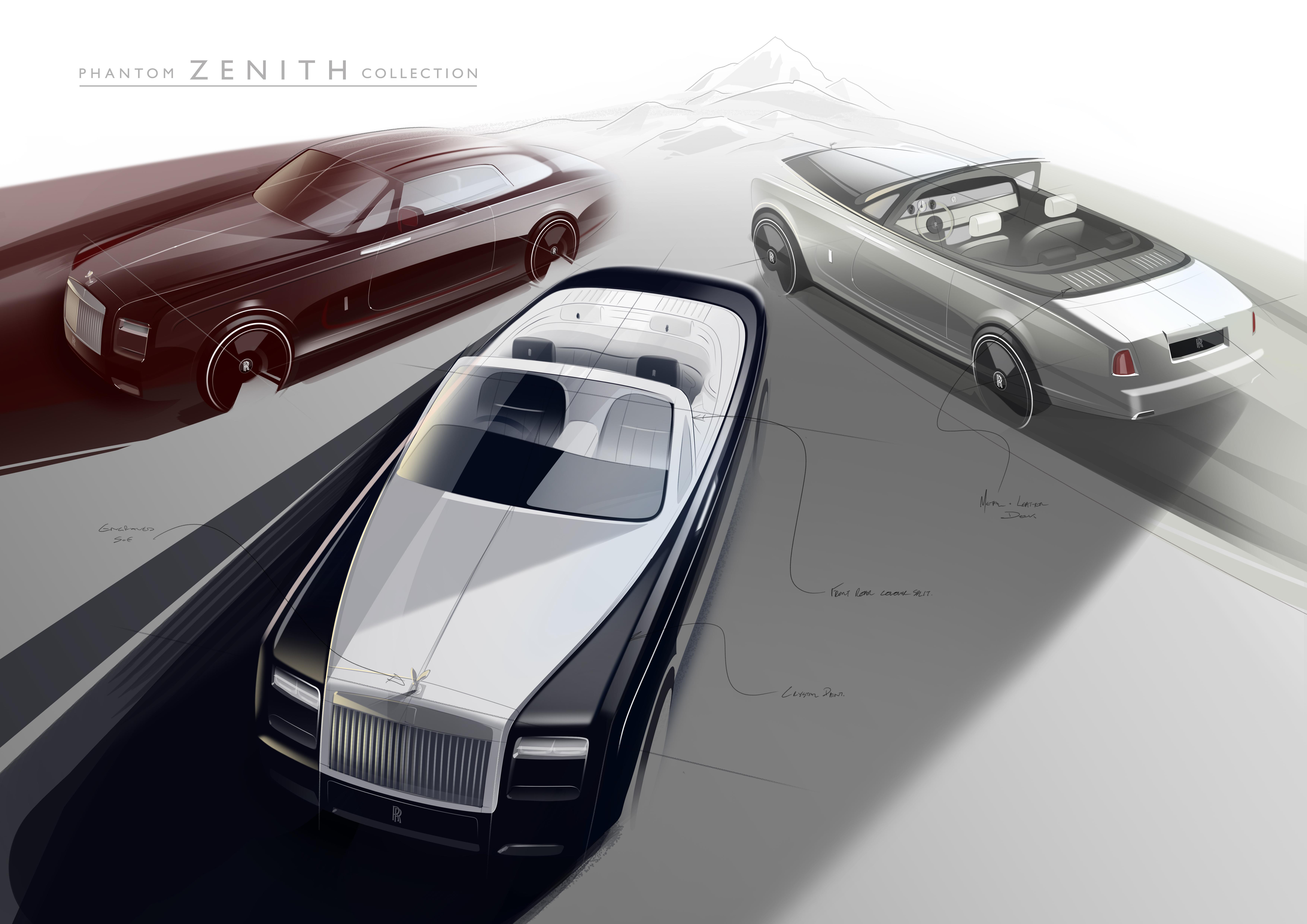 Rolls-Royce zwaait Phantom generatie uit met Zenith-modellen van de Phantom Coup en Phantom Drophead Coup.