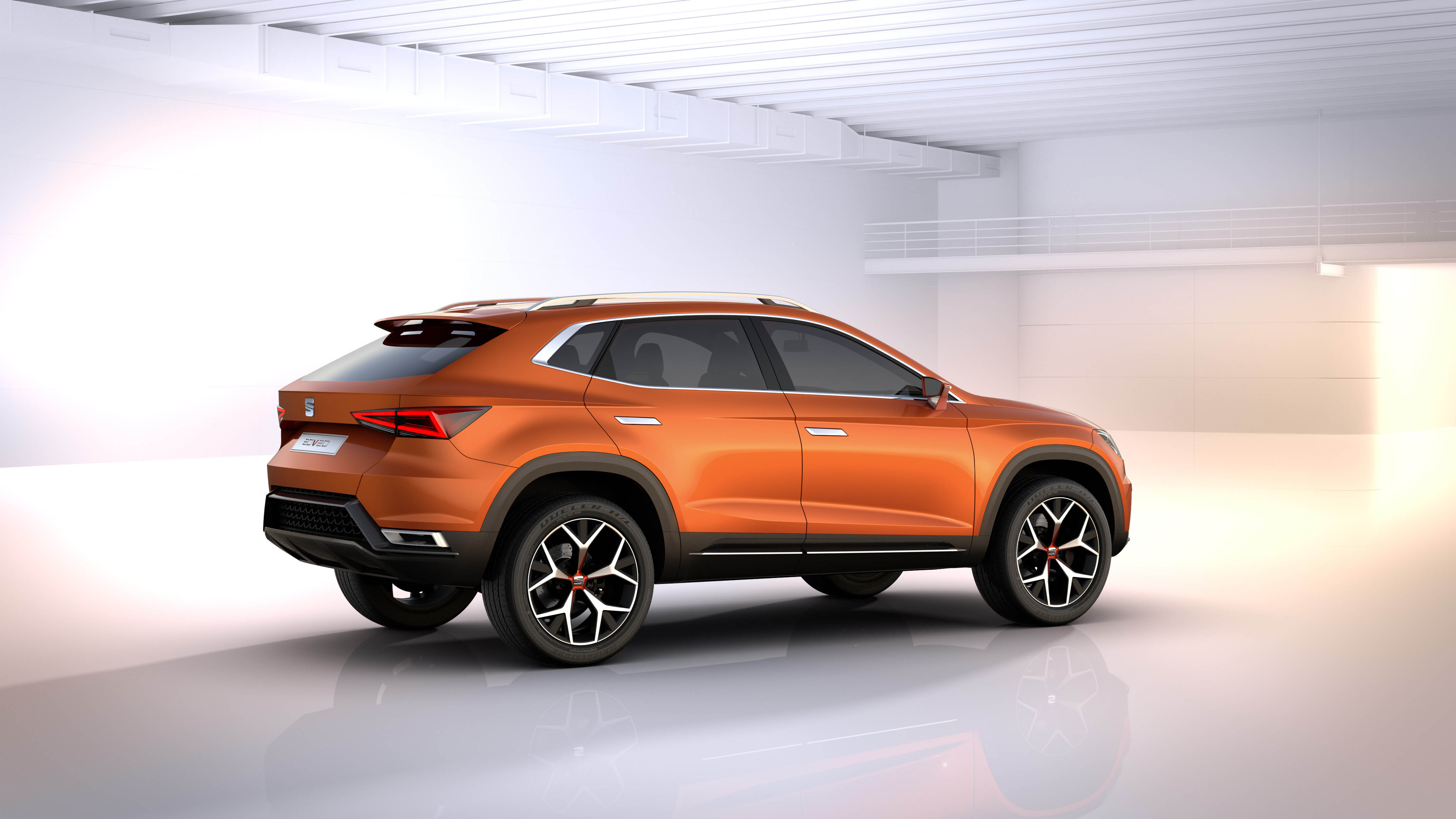 Live in Genve is de Seat 20V20 SUV het vervolg van de Seat Tribu. Die moet als vierdeurs SUV Coup nieuwe richting geven aan het merk.