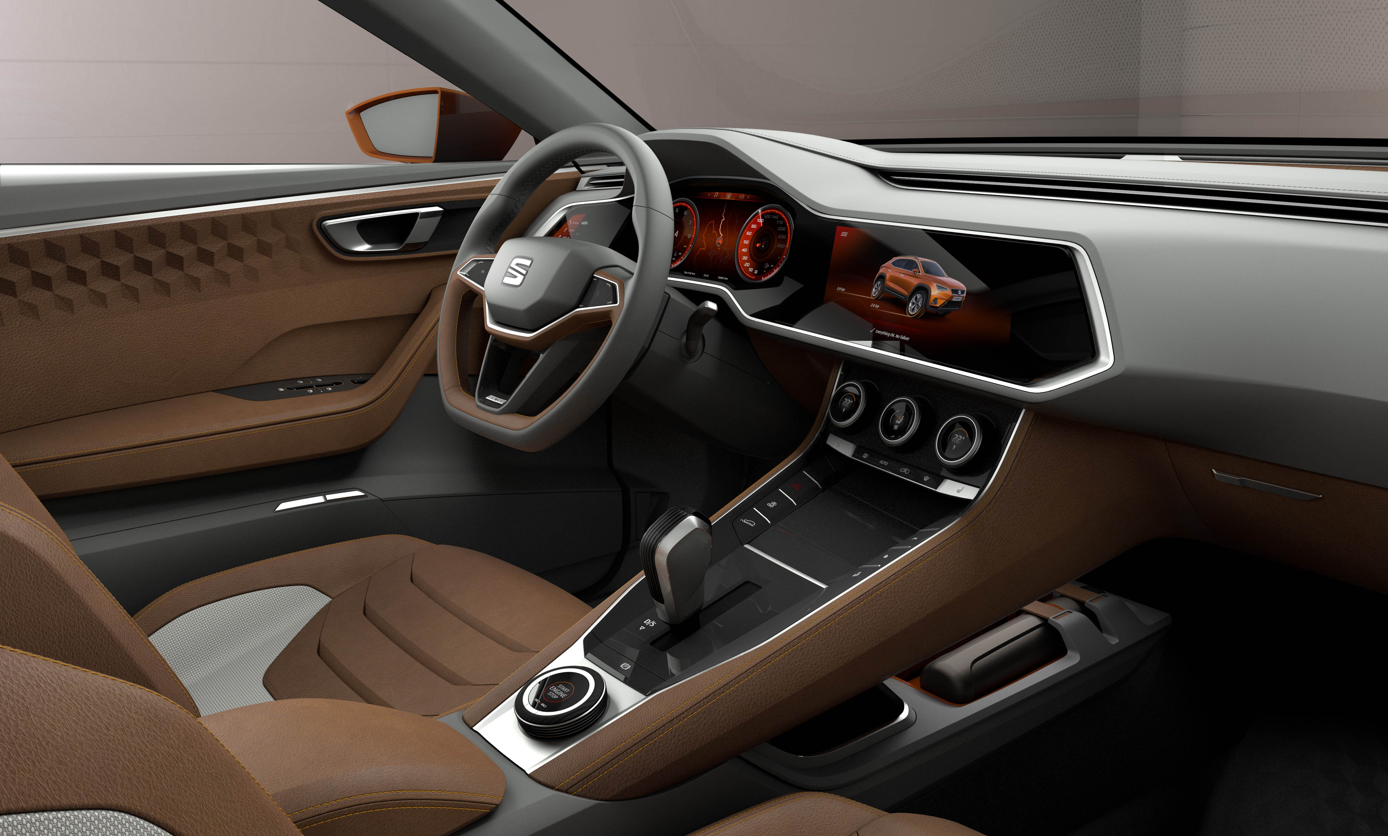 Live in Genve is de Seat 20V20 SUV het vervolg van de Seat Tribu. Die moet als vierdeurs SUV Coup nieuwe richting geven aan het merk.