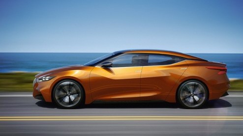 Met de Nissan Sport Sedan Concept gunt Nissan ons een kijkje in de toekomst. Het studiemodel is een voorbode voor een nieuwe generatie grote sedan van de Japanners: de nieuwe Maxima.