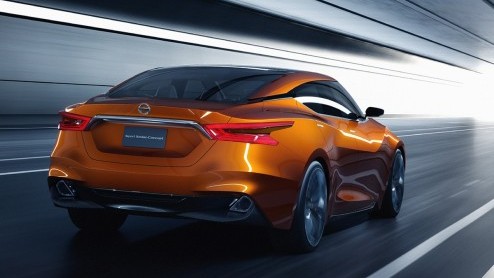 Met de Nissan Sport Sedan Concept gunt Nissan ons een kijkje in de toekomst. Het studiemodel is een voorbode voor een nieuwe generatie grote sedan van de Japanners: de nieuwe Maxima.