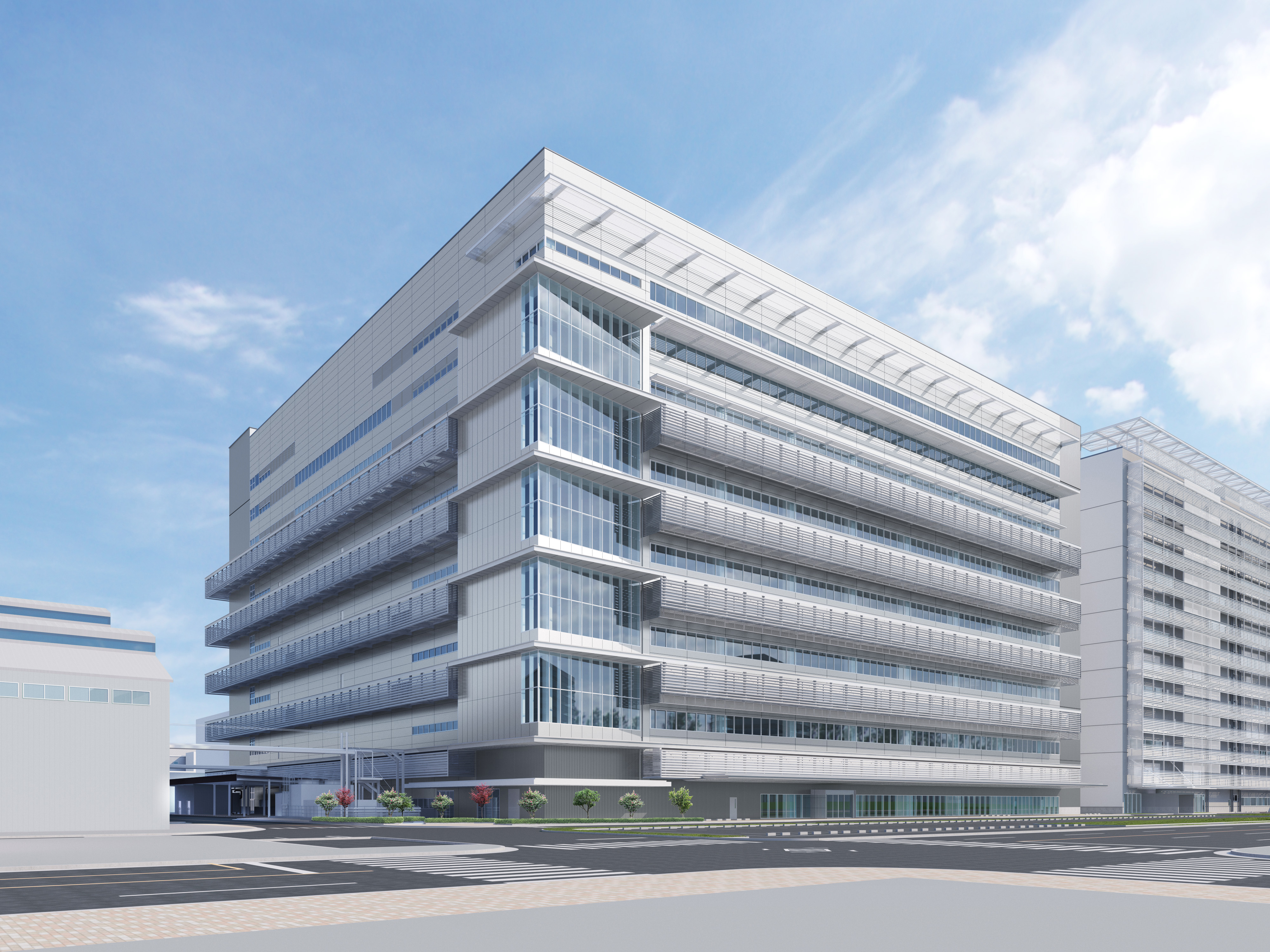 Toyota bouwt productiefaciliteiten voor brandstofcellen en hoge druk tanks.