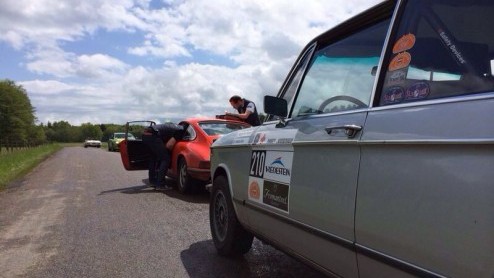 Tulpenrallye 2014 verslag dag 3; Team AutoVandaag en Fromanteel stijgen in klassement.