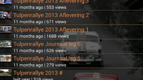 De Tulpenrallye App is voor 2014 verbeterd en beschikbaar in App Store en Google Play.