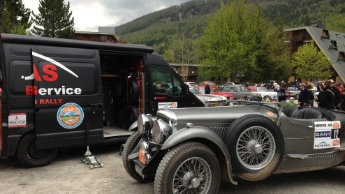 Het team van Bas Autoservice is tijdens Tulpenrallye 2014 wederom het onderhoudsteam voor pechhulp en reparaties.