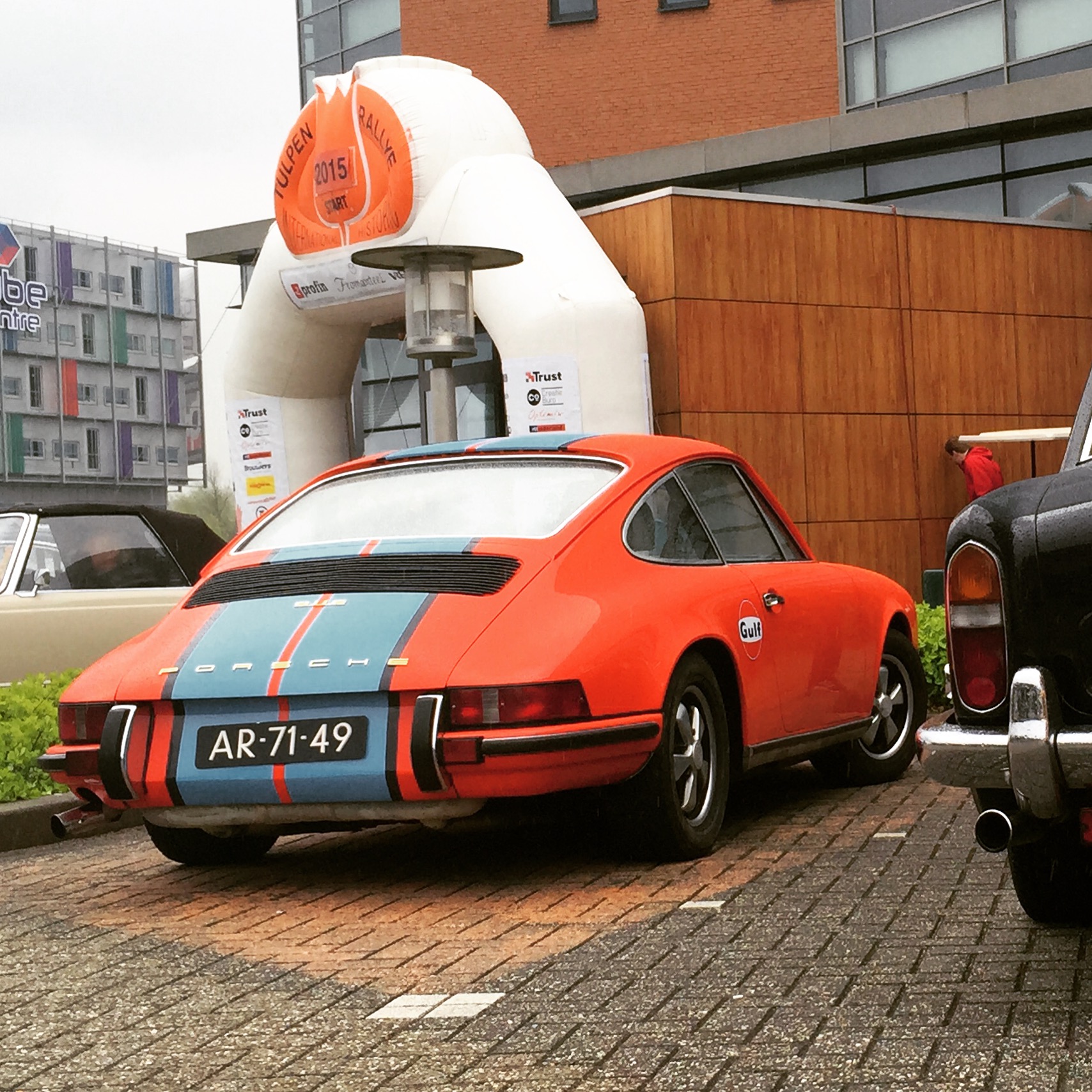 Tulpenrallye 2015 Proloog met keuring en bijpraten bij Athlon Car Lease.