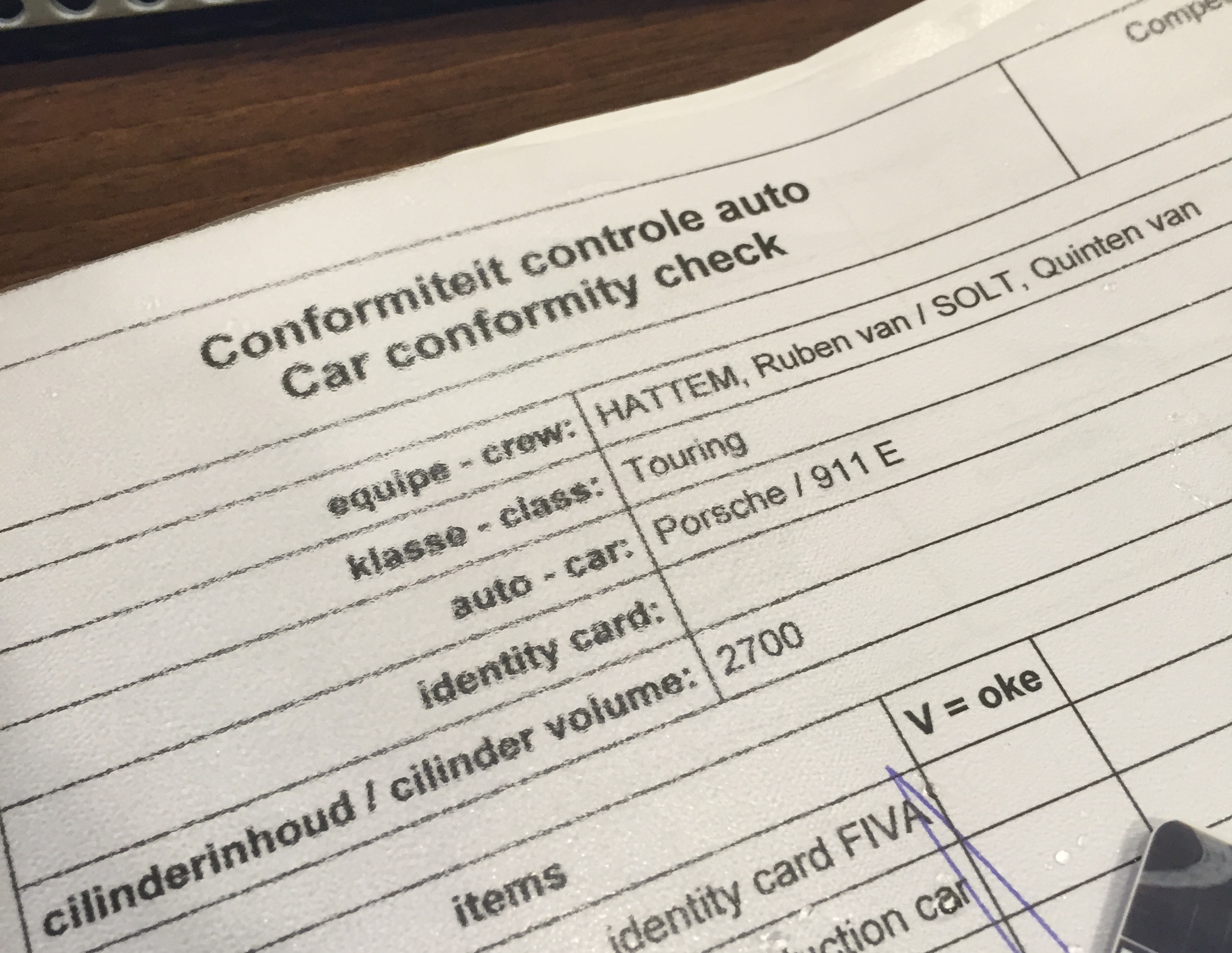 Tulpenrallye 2015 Proloog met keuring en bijpraten bij Athlon Car Lease.