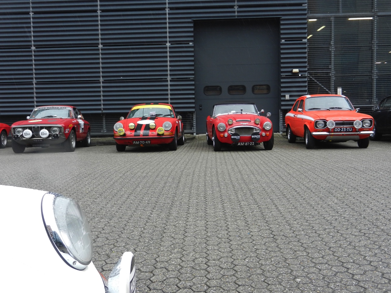 Tulpenrallye 2015 Proloog met keuring en bijpraten bij Athlon Car Lease.