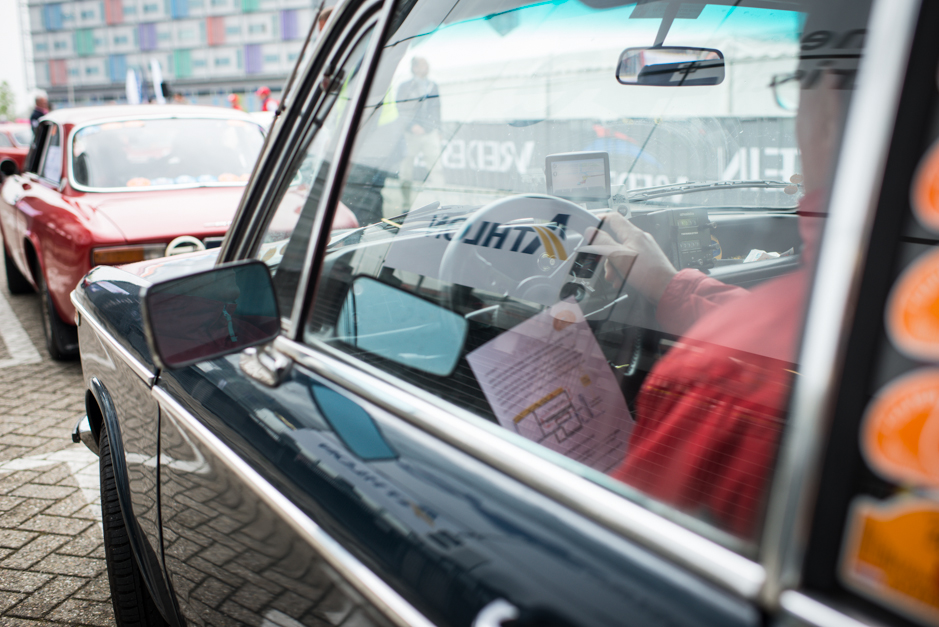 Tulpenrallye 2015 Proloog met keuring en bijpraten bij Athlon Car Lease.