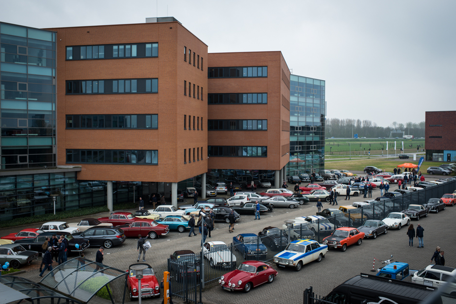 Tulpenrallye 2015 Proloog met keuring en bijpraten bij Athlon Car Lease.