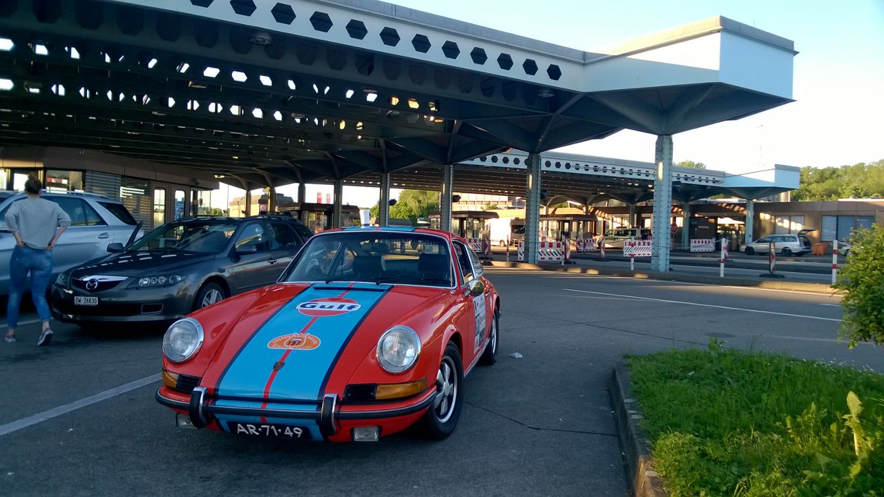 De start van de Tulpenrallye 2015 in Saint-Vincent vindt voor team AutoVandaag plaats om 10:44 uur.