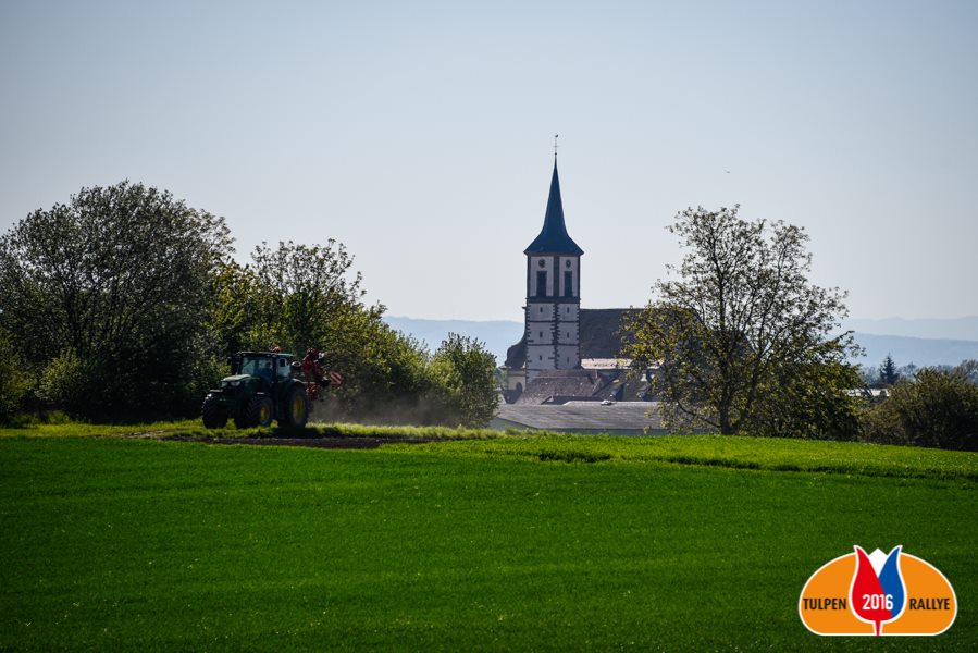 De vierde dag van de Tulpenrallye 2016 leidt door het geboorteland Frankrijk.