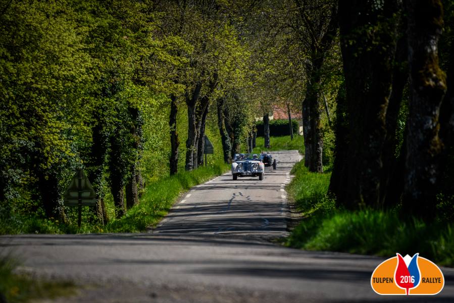 De vierde dag van de Tulpenrallye 2016 leidt door het geboorteland Frankrijk.