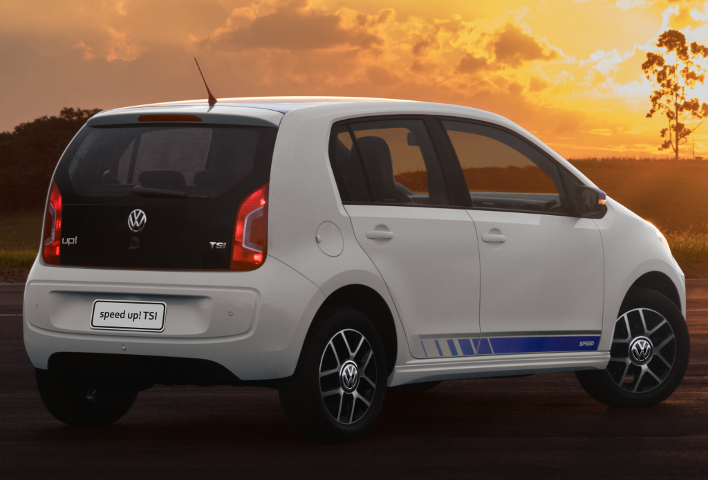 Volkswagen speed! Up gaat in Brazilli aan de bak met 1.0 TSI 105 pk.