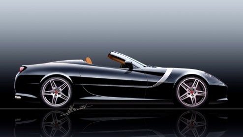 De Nederlandse ontwerpstudio Vandenbrink Design heeft opnieuw een wel heel bijzondere schets op zijn naam staan. De GT Convertible is namelijk te beschouwen als een Ferrari 599 Fiorano cabriolet! Of d