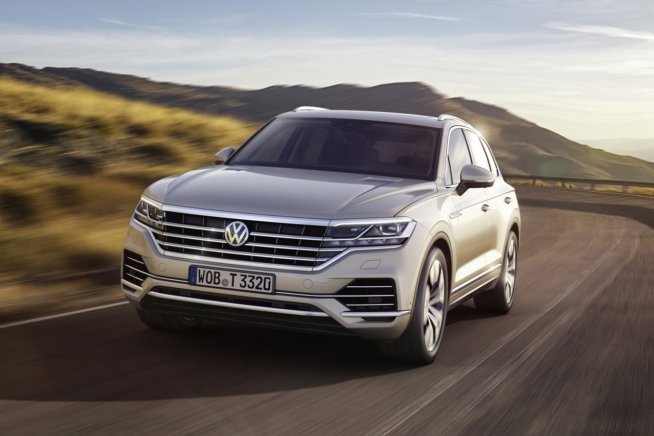 De vanafprijs van de nieuwe Volkswagen Touareg is net als de uitstraling van de auto zelf: stevig.