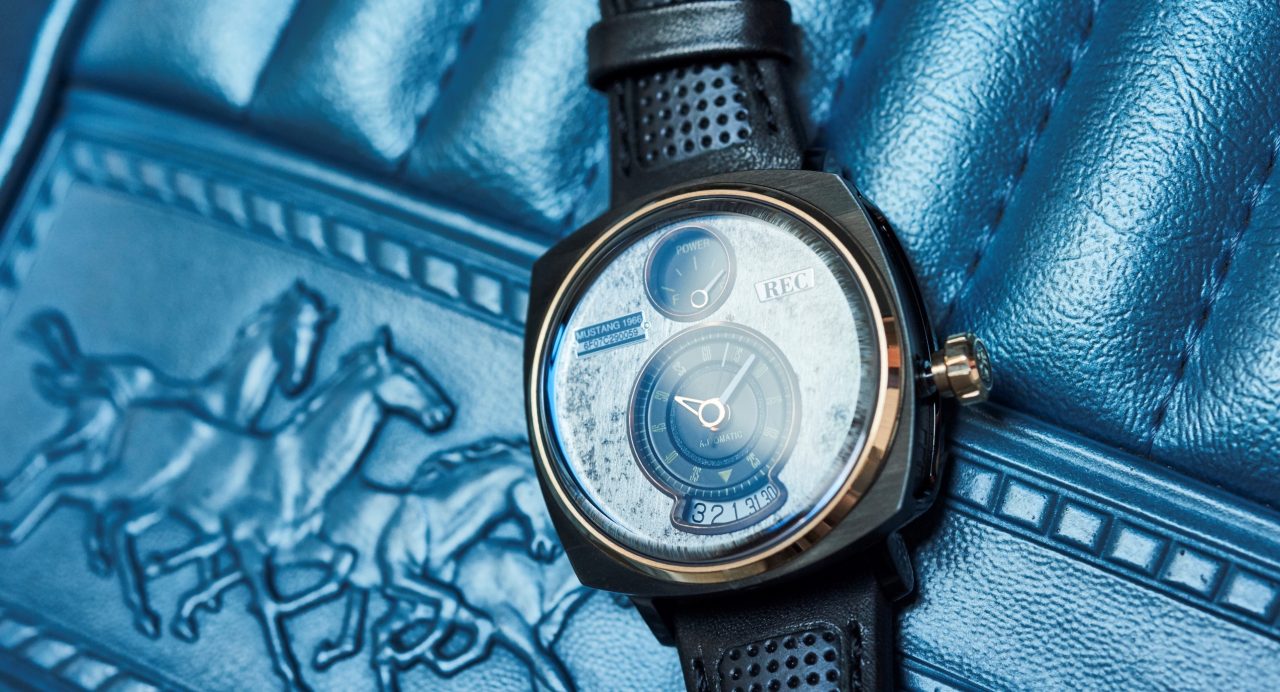 Van oude Ford Mustang naar horloge, dat doet REC watches.