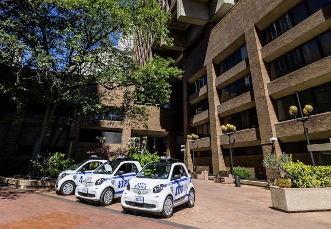 De NYPD neemt 250 Smart Fortwo's in dienst ter vervanging van driewielers.