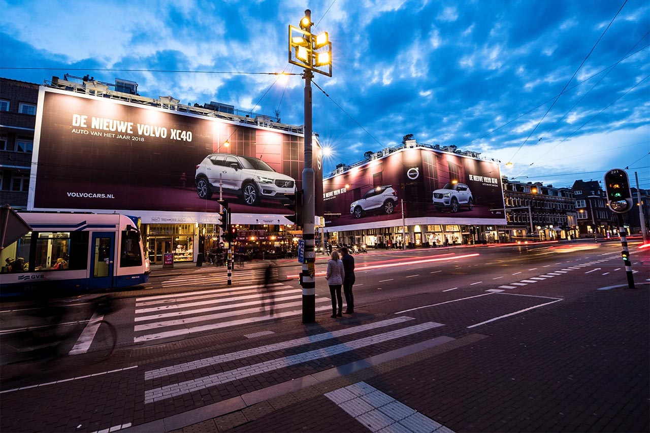 Volvo nodigt iedereen vandaag uit voor proefritten met de XC40 in Amsterdam-Zuid.