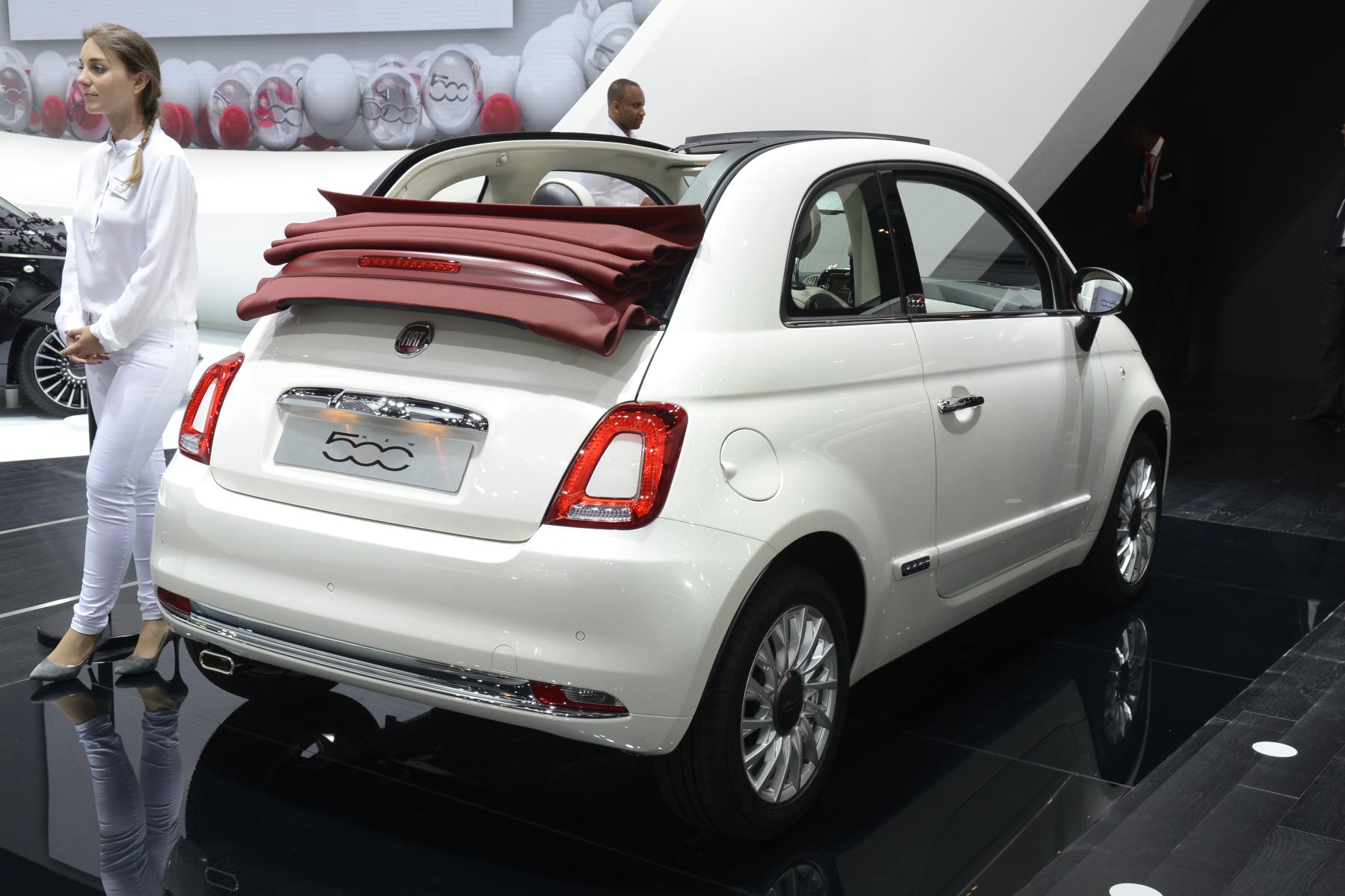 Abarth 595 en Fiat 500 facelift pakken uit in geuren en kleuren op de IAA Frankfurt.
