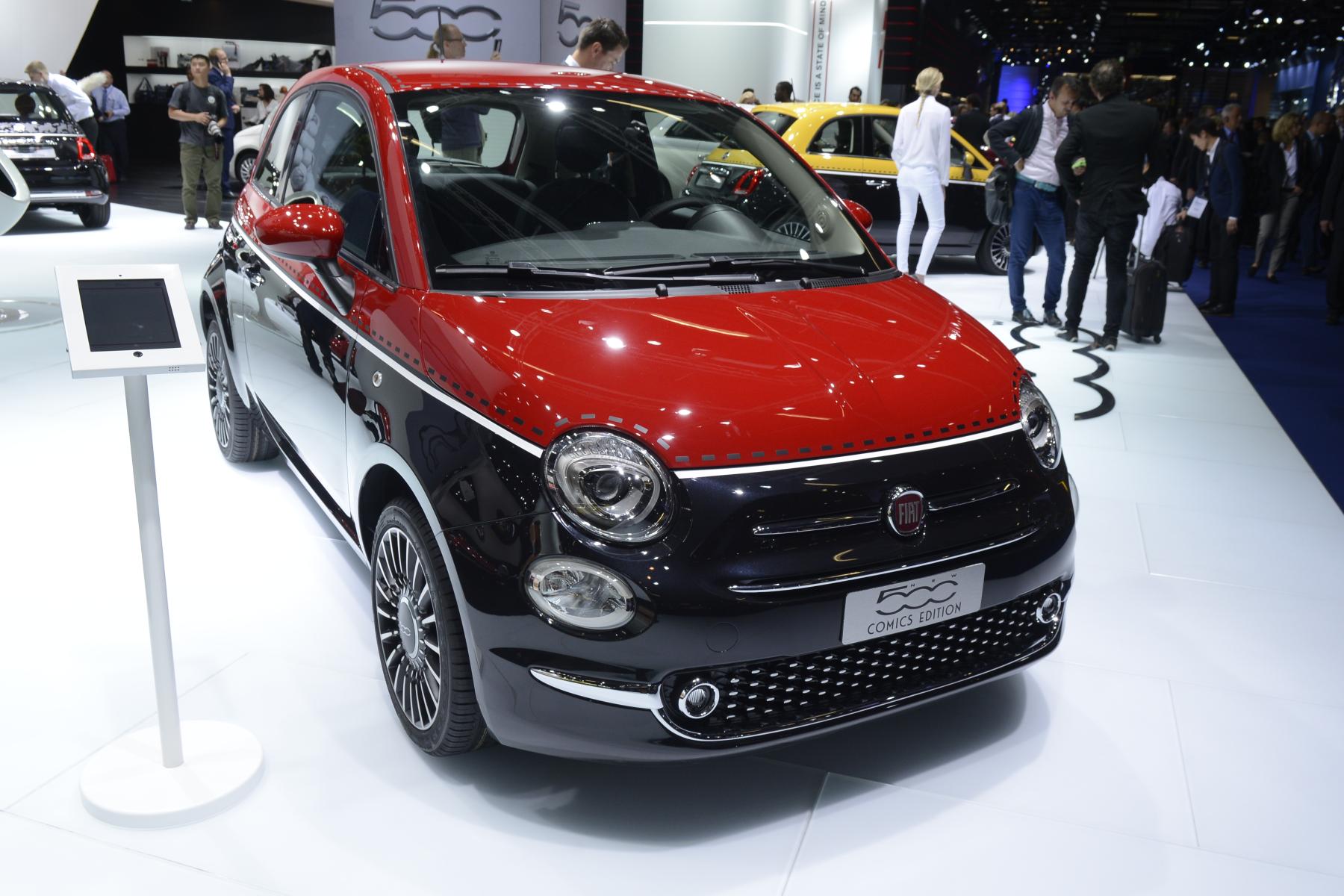 Abarth 595 en Fiat 500 facelift pakken uit in geuren en kleuren op de IAA Frankfurt.