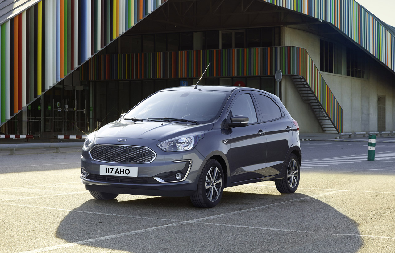 De vernieuwde Ford Ka+ staat inmiddels bij de dealer.
