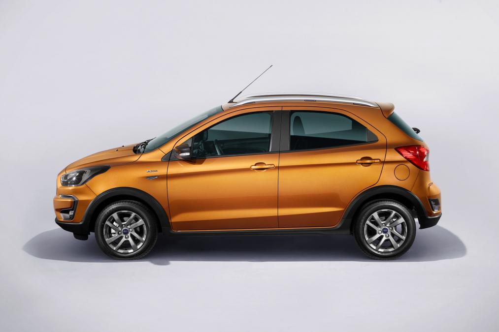 De vernieuwde Ford Ka+ staat inmiddels bij de dealer.