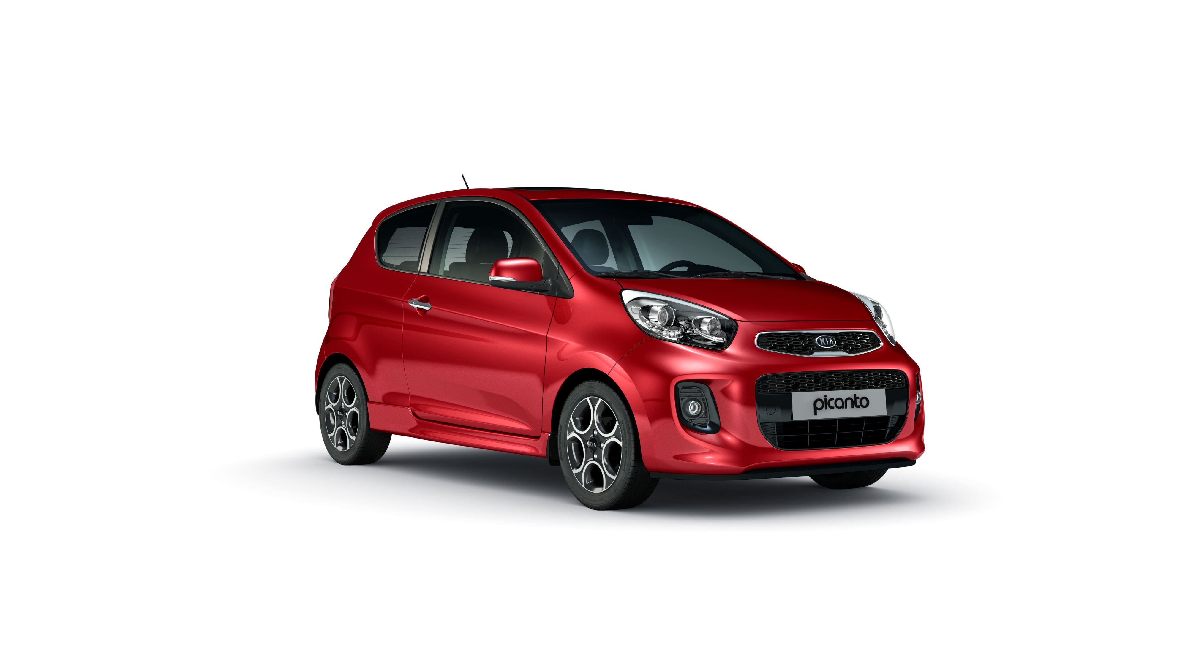 Kia presenteert de vernieuwde Picanto pas op de Autosalon van Genve, maar laat nu wel alvast de vanafprijs weten. En die blijft - op vijf euro na - onder de 10.000 euro. Daarmee is iets goedkoper.