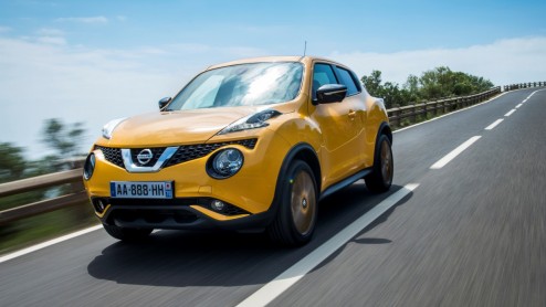 Vernieuwde Nissan Juke met bescheiden facelift staat eind juni in de showroom. Prijzen vanaf 17.990 euro.